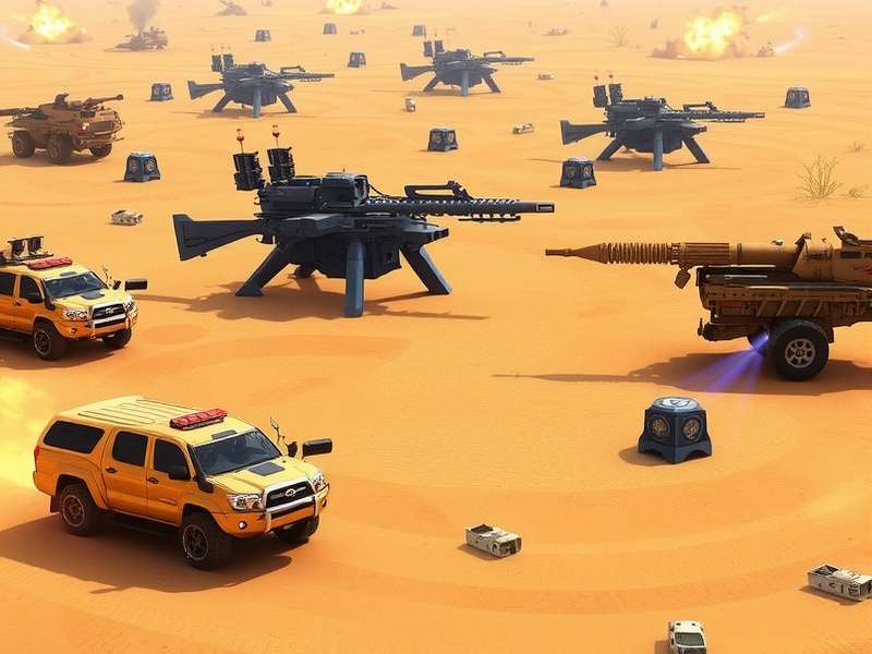 Desert Dominator X strategy map