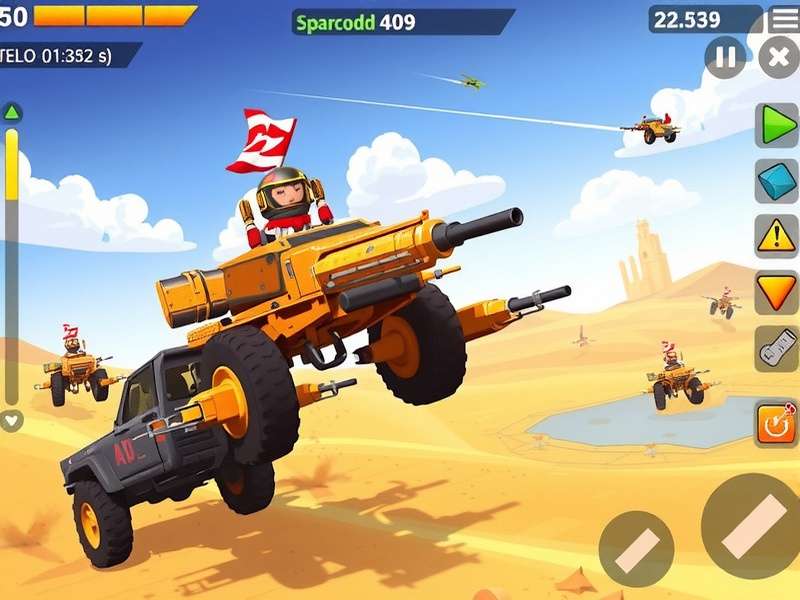 Desert Dominator X gameplay screenshot